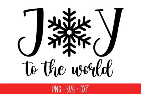 Download Free Joy To The World Svg, Christmas Svg, Farmhouse Svg Silhouette